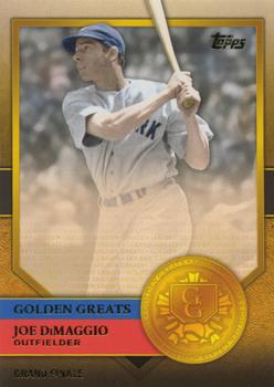2012 Topps - Golden Greats #GG-23 Joe DiMaggio Front