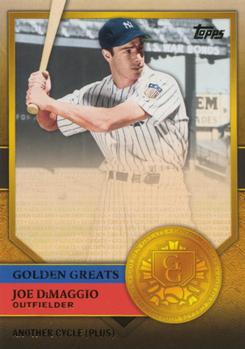 2012 Topps - Golden Greats #GG-25 Joe DiMaggio Front