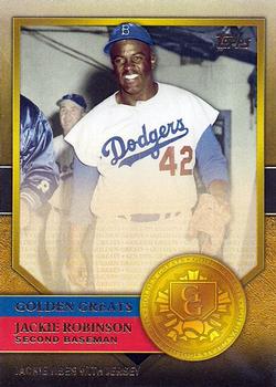 2012 Topps - Golden Greats #GG-61 Jackie Robinson Front