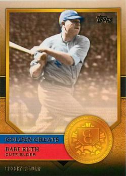 2012 Topps - Golden Greats #GG-71 Babe Ruth Front