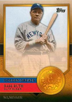 2012 Topps - Golden Greats #GG-74 Babe Ruth Front