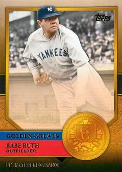 2012 Topps - Golden Greats #GG-75 Babe Ruth Front