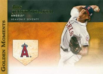 2012 Topps - Golden Moments (Series 1) #GM-17 Jered Weaver Front