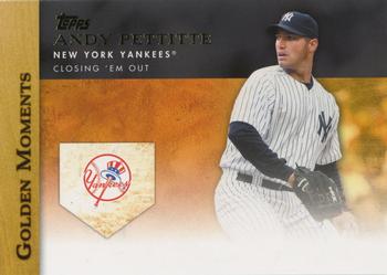 2012 Topps - Golden Moments (Series 1) #GM-19 Andy Pettitte Front