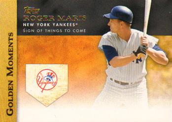 2012 Topps - Golden Moments (Series 1) #GM-32 Roger Maris Front