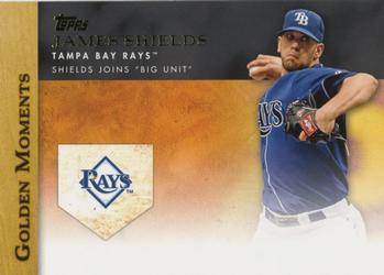 2012 Topps - Golden Moments (Series 1) #GM-49 James Shields Front