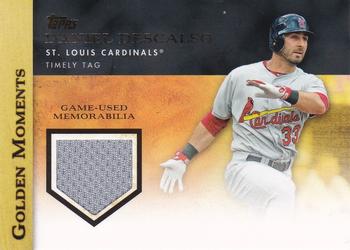 2012 Topps - Golden Moments Relics #GMR-DD Daniel Descalso Front