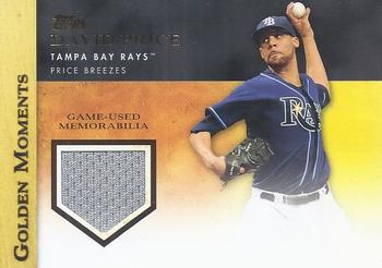 2012 Topps - Golden Moments Relics #GMR-DP David Price Front