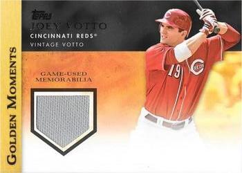 2012 Topps - Golden Moments Relics #GMR-JVO Joey Votto Front