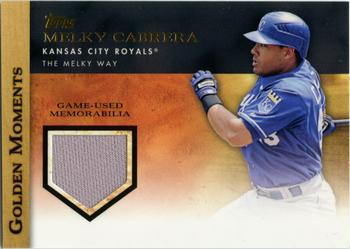 2012 Topps - Golden Moments Relics #GMR-MC2 Melky Cabrera Front