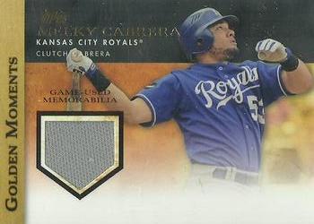 2012 Topps - Golden Moments Relics #GMR-MCA2 Melky Cabrera Front