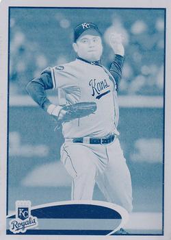 2012 Topps - Printing Plates Cyan #647 Bruce Chen Front