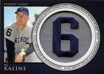 2012 Topps - Retired Number Patches #RN-AK Al Kaline Front