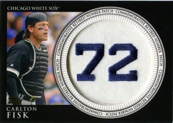 2012 Topps - Retired Number Patches #RN-CF Carlton Fisk Front