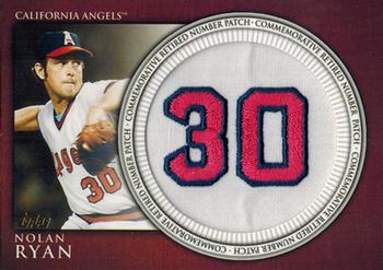 2012 Topps - Retired Number Patches #RN-NR2 Nolan Ryan Front