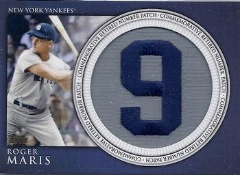 2012 Topps - Retired Number Patches #RN-RM Roger Maris Front