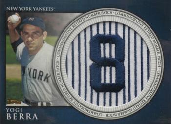 2012 Topps - Retired Number Patches #RN-YB Yogi Berra Front