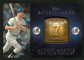 2012 Topps - Retired Rings #RR-MM Mickey Mantle Front