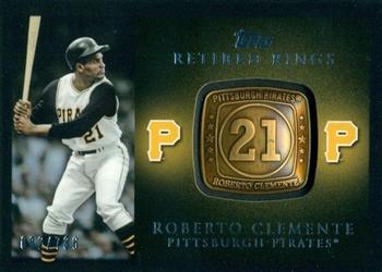 2012 Topps - Retired Rings #RR-RC Roberto Clemente Front