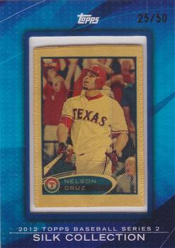 2012 Topps - Silk Collection #NNO Nelson Cruz Front