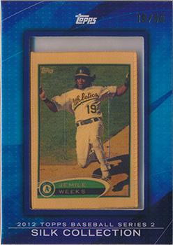2012 Topps - Silk Collection #NNO Jemile Weeks Front