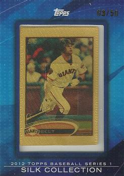 2012 Topps - Silk Collection #NNO Brandon Belt Front