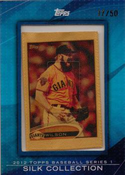 2012 Topps - Silk Collection #NNO Brian Wilson Front