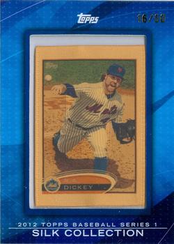 2012 Topps - Silk Collection #NNO R.A. Dickey Front