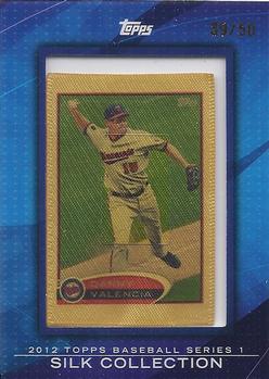 2012 Topps - Silk Collection #NNO Danny Valencia Front