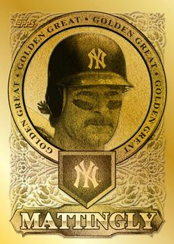 2012 Topps - Solid Golden Greats #SGG-DM Don Mattingly Front