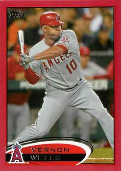 2012 Topps - Red #13 Vernon Wells Front