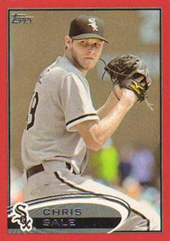 2012 Topps - Red #149 Chris Sale Front