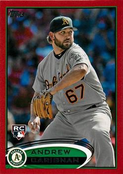 2012 Topps - Red #202 Andrew Carignan Front