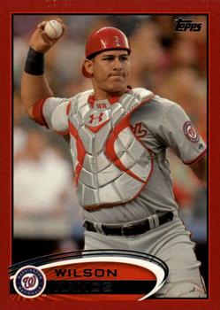 2012 Topps - Red #12 Wilson Ramos Front