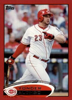 2012 Topps - Red #19 Yonder Alonso Front