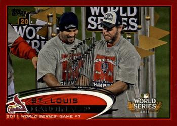 2012 Topps - Red #53 St. Louis Cardinals Front
