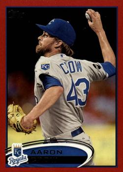 2012 Topps - Red #67 Aaron Crow Front