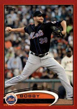2012 Topps - Red #83 Bobby Parnell Front
