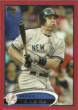 2012 Topps - Red #110 Mark Teixeira Front