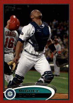 2012 Topps - Red #118 Miguel Olivo Front
