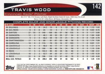 2012 Topps - Red #142 Travis Wood Back