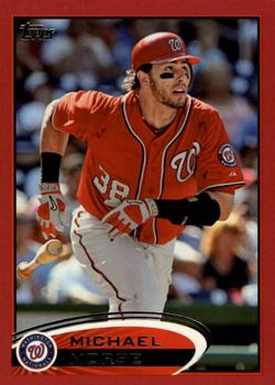2012 Topps - Red #165 Michael Morse Front
