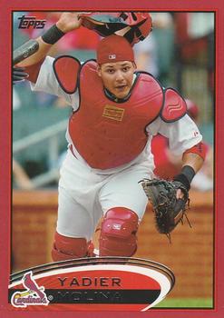 2012 Topps - Red #174 Yadier Molina Front