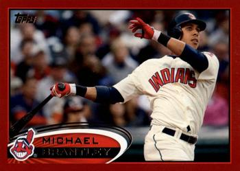 2012 Topps - Red #182 Michael Brantley Front
