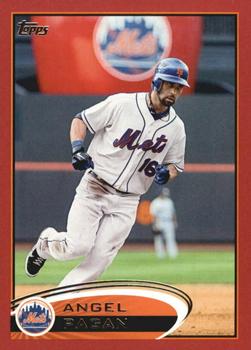 2012 Topps - Red #191 Angel Pagan Front