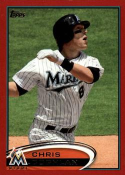 2012 Topps - Red #222 Chris Coghlan Front