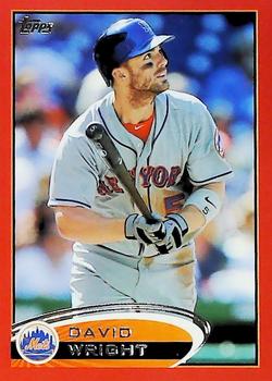 2012 Topps - Red #240 David Wright Front