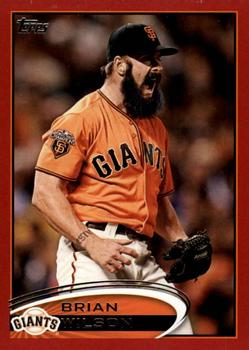 2012 Topps - Red #260 Brian Wilson Front