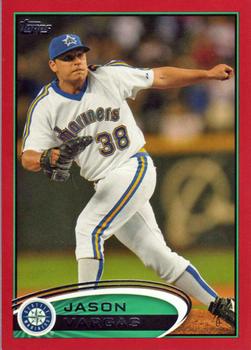 2012 Topps - Red #269 Jason Vargas Front