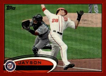 2012 Topps - Red #295 Jayson Werth Front